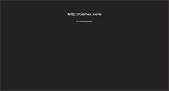 Desktop Screenshot of barter.com