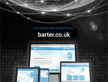 Tablet Screenshot of barter.co.uk