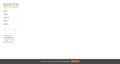 Desktop Screenshot of barter.es