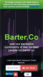 Mobile Screenshot of barter.co